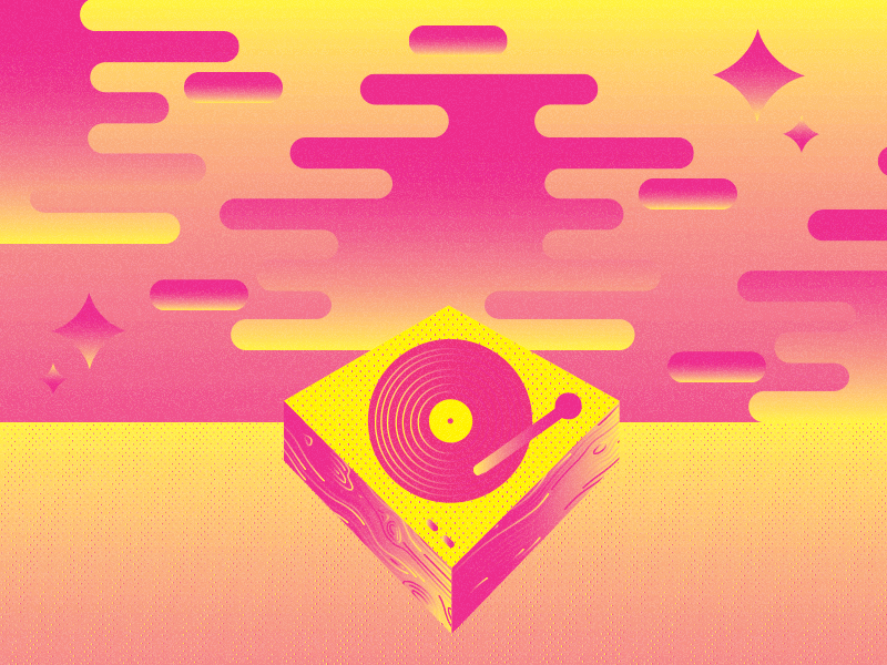 Turntable by Zach Halfhill on Dribbble