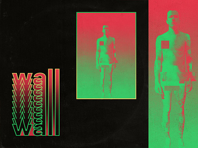 Single Artwork abstract album art cover design glitch gradient music ombre single texture