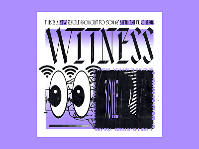 Single Art album art meth music scanned type typography witness