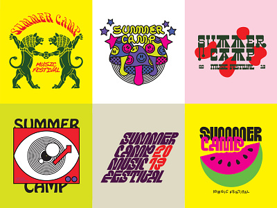 Summer Camp Music Fest drugs festival merch music summer tshirt typography