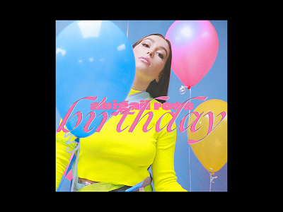 'birthday' single cover