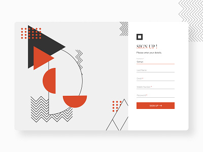 Signup design figma illustration signup signup page signup screen ui web website