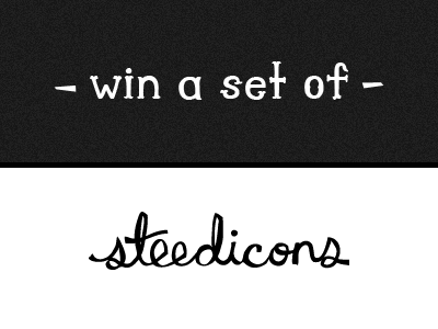Steedicons Giveaway V2 giveaway icons kyle steed