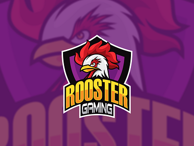 Rooster art coreldraw creative design esport gaming icon illustration logodesign nanas870