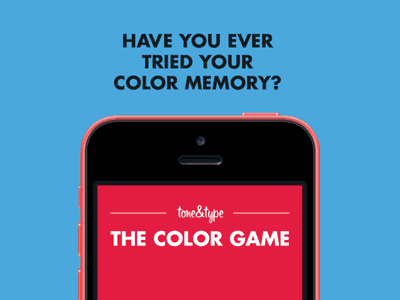 The Color Game 2.0 [gif] animated color color game game gif ios ios 7 iphone 5c