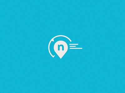 Nextcam Logo blue clean flat logo minimal widget