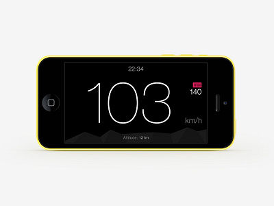 HUD Speedometer App