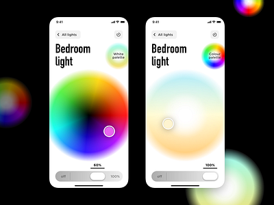 Smart Light UI app flat ios iphone mobile sketch smart home ui ux