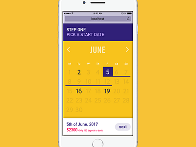 Bold Booking app booking ios mobile travel ui ux