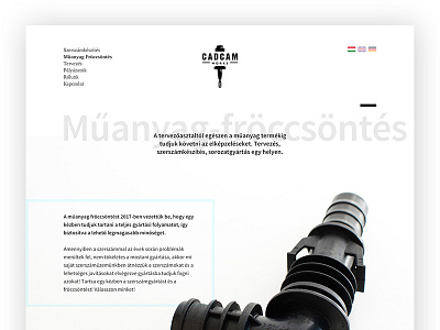 Website Redesign for Machining Company