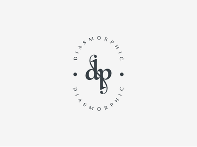 Diasmorphic - Masculine Parfume Logo badge branding and identity elegance elegant logo logo concept luxury masculine minimalist modernism monogram perfume scent