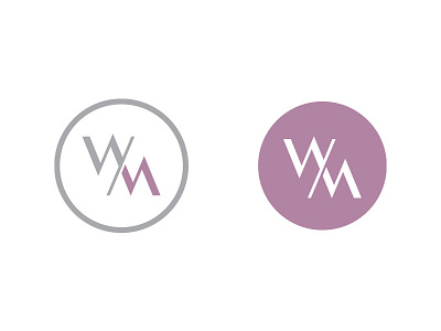 Wife and Mom branding clean hipster logo monogram retro simple