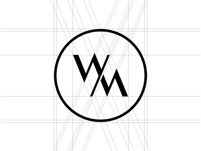 Wife and Mom Logo branding clean grid guides hipster logo monogram retro simple