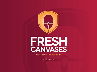 Fresh Canvases Academy branding logo