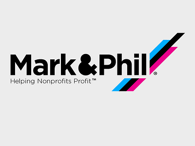 Mark & Phil's New Logo logo