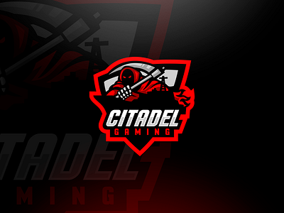 Citadel Gaming Logo design illustration logo mascot vector
