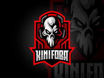 Kinifoba Logo design esports logo illustration logo mascot vector