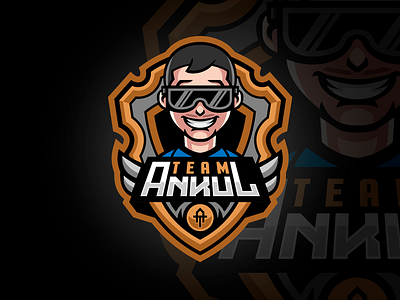 Team Ankul design esports logo illustration logo mascot vector