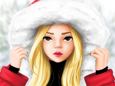 Winter 2019 art design digital art draw draw drawing drawing illustration winter