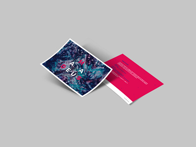 Invitation card design for Fundamenta Amadeus