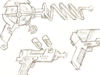 Raygun Sketches