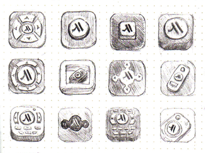 Marriot Remote Icon sketches drawing icon icons ios iphone pencil remote sketch sketches