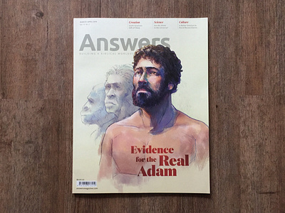 Answers Magazine Cover and Feature Article Illustrations