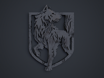 Metal Wolf 3d brand identity branding c4d design logo logo design logodesign metal wolf