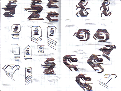 More Army Insignia Sketches