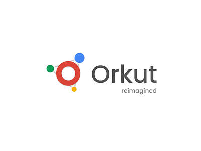 Logo Reimagined: Orkut brand design brand identity branding contemporary figma figmadesign google improvisation logo logo design o letter o letter logo orkut redesign concept redesigned reimagined symbol tech logo technology trend