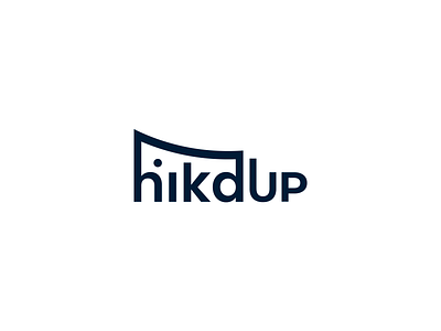Logo Rebound: HikedUp branding design identity logo vector