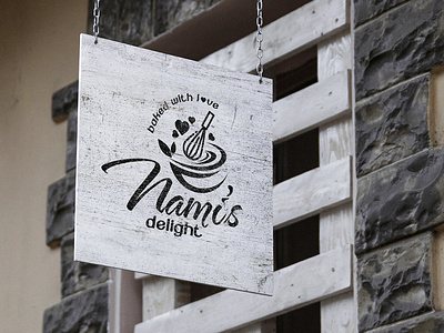 Nami's Delight branding design logo