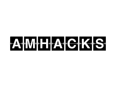 Amhacks amhacks amtrack brand branding flip hack logo sign train travel