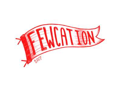 Fewcation Pennant Sketch banner flag sketch pennant fewcation