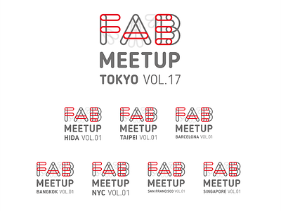 Fab Meetup - Identity Design identity design illustration