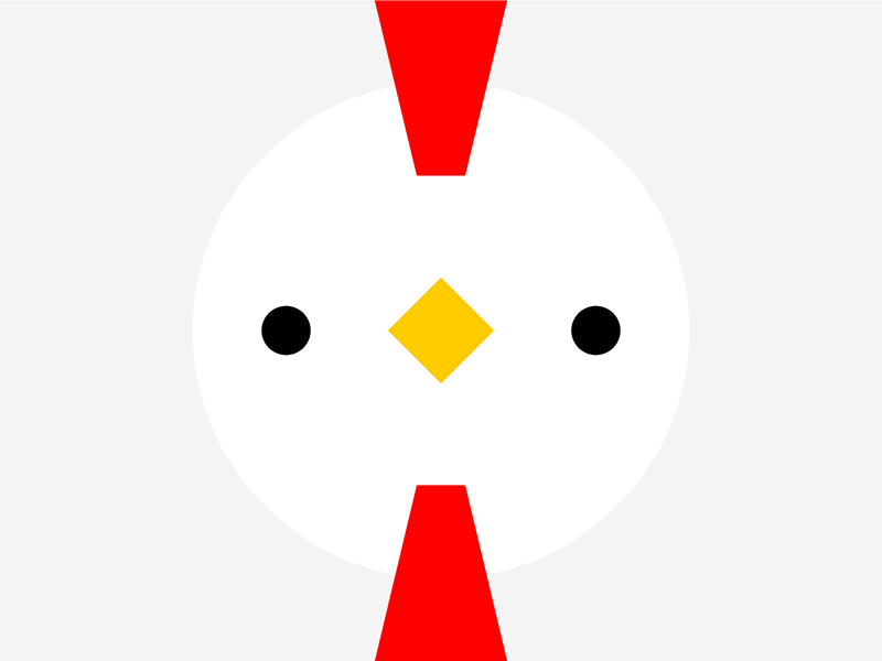 2017 Year of the Rooster illustration