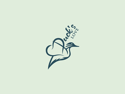 Duck loves logo