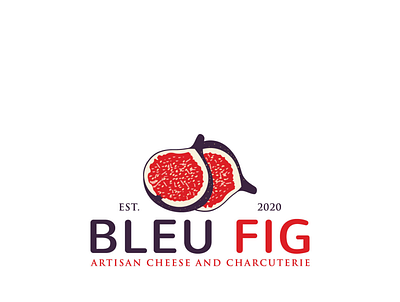 Bleu Fig design icon illustration logo logo design logodesign sketch