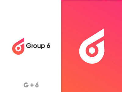 G6 Logomark animation app icon branding design studio flat g logo gradient illustration lettermark logomark minimal negative space logo smart logo tech logo ui ux web logo
