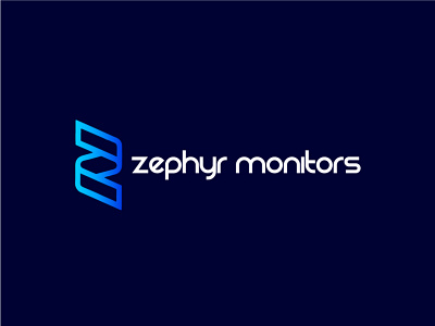 Z Logotype app logo blue blue logo branding gradient logo illustration logo smart logo tech logo ui ux web design z logo
