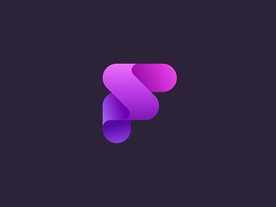 FlowForm - Logo colors design freelancer icon inspiration logo logo design logodesign logodesigner logoinspiration logos logovka magenta minimal minimalist modern modern logo process typogaphy violet