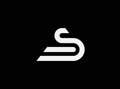 Swan Finance Logo by Logovka brand branding design icon logo logo design minimal minimalist s logo swan logo