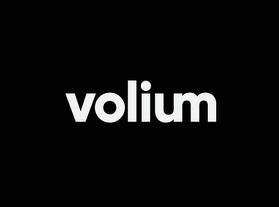 Volium Logo by Logovka brand branding design icon logo logo design minimal minimalist volium