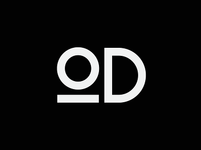 OD Logo by Logovka brand branding design icon logo logo design minimal minimalist od logo