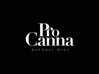 ProCanna Logo by Logovka brand branding cannabis cannabis logo design icon logo logo design minimal minimalist