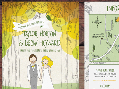 Taylor drew invitations
