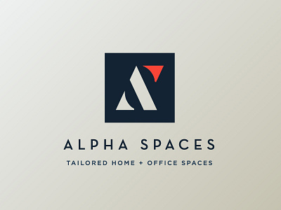 Alpha Spaces final brand identity logo