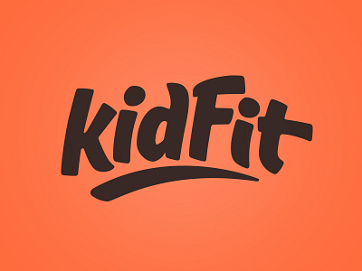 KidFit 1 active fun kids movement typography