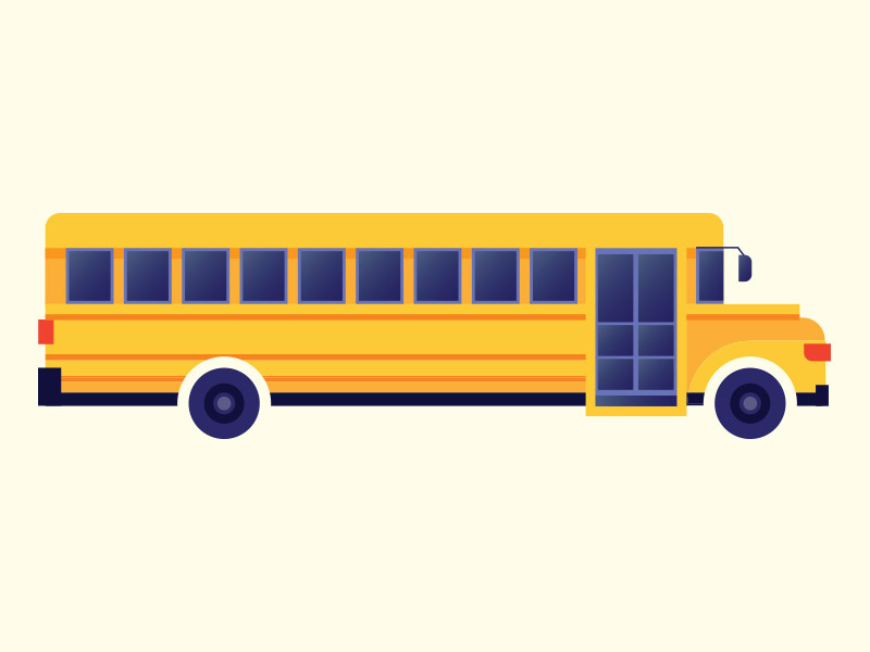 School Bus By The Creative Canopy On Dribbble