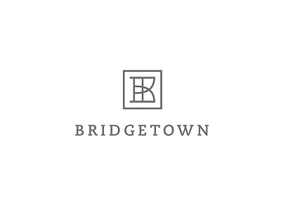 Bridgetown 2 architecture b building construction logo monogram real estate